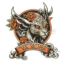 v b k h tattoo design idea