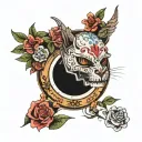 v b k h tattoo design idea