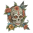 v b k h tattoo design idea