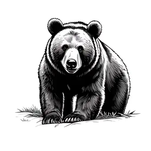 Mama Bear tattoo design idea