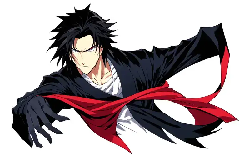 Aizen tattoo design idea