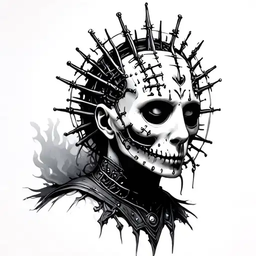 Hellraiser tattoo design idea