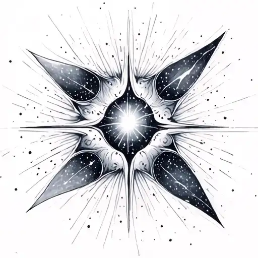 Pleiades tattoo design idea
