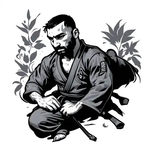 Bjj tattoo design idea