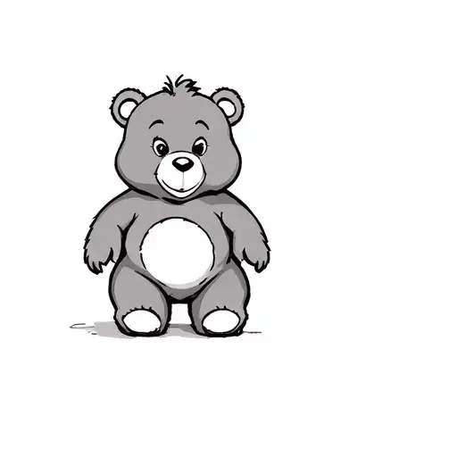 Care Bear tattoo design idea