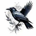 Lyra Crows tattoos tattoo design idea