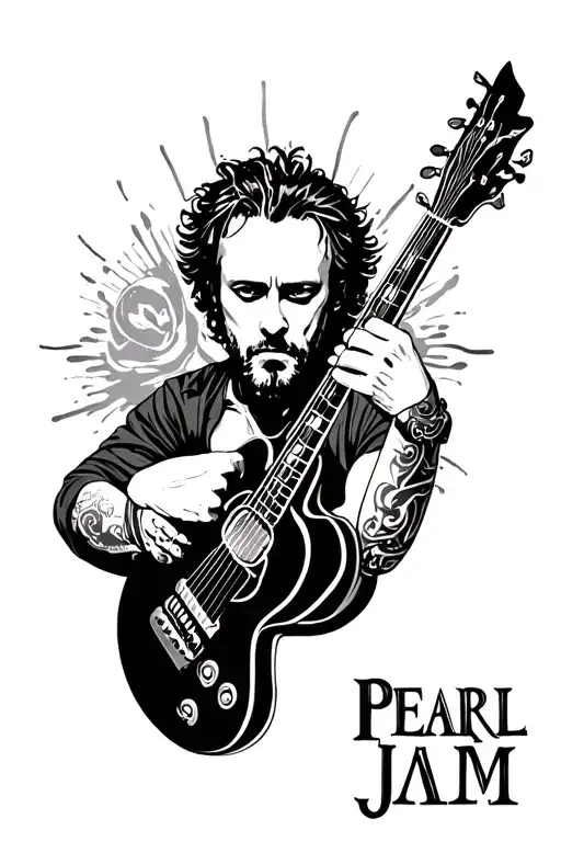 Pearl Jam tattoo design idea