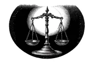 winter solstice & justice scales tattoo design idea