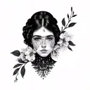 Klimt tattoo design idea