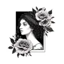 Klimt tattoo design idea