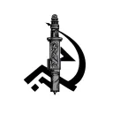 Communist tattoo design idea