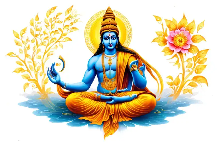 Aham Brahmasmi in Sanskrit tattoo design idea