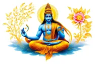 Aham Brahmasmi in Sanskrit tattoo design idea