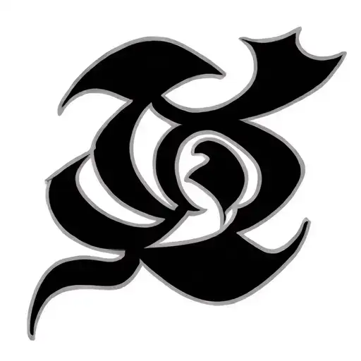 abirami Tamil font tattoo design idea