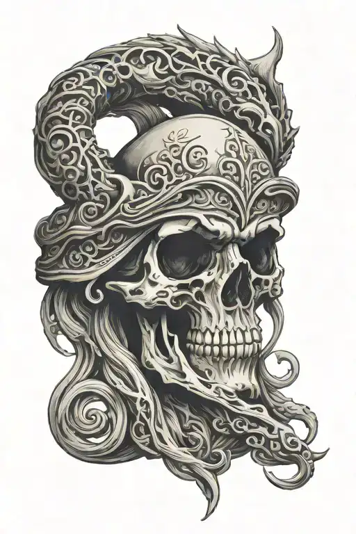 Elden Ring made of wale tattoo design idea