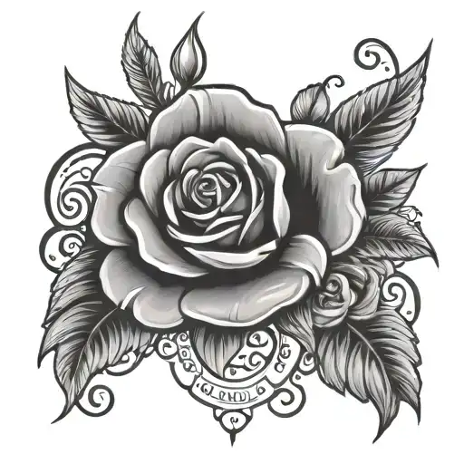 In Loving Memory tattoo design idea