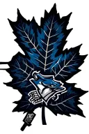 Toronto maple leafs Toronto BlueJays and Toronto Raptors arm sleeve  tattoo design idea