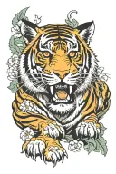 tiger tokio tattoo design idea