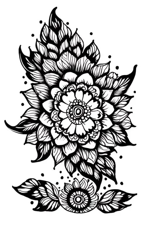 Henna tattoo design tattoo design idea