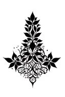 vines growing tattoo design idea