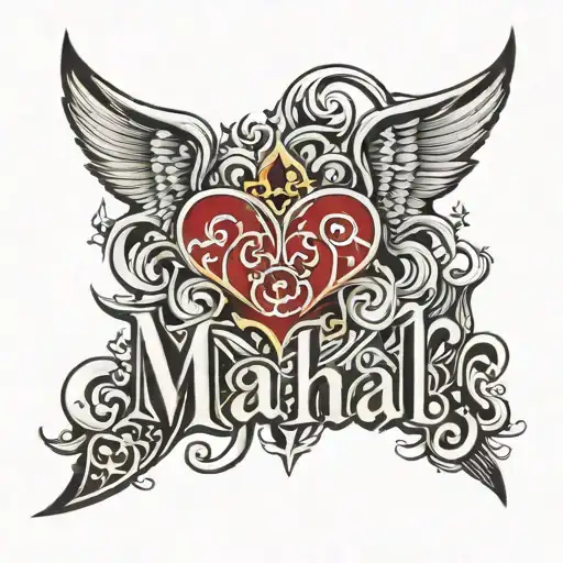 make Mahal name tattoo design tattoo design idea