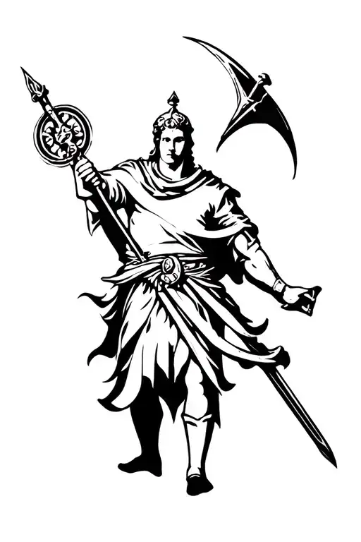 St Florian tattoo design idea