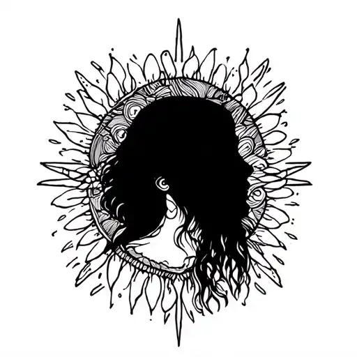 religious domestic violence survivor tattoo design idea