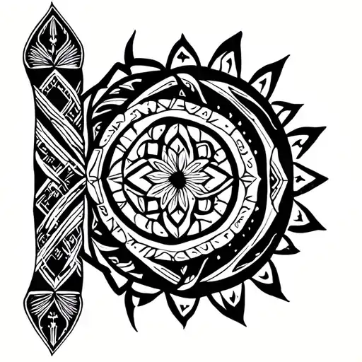 ornemental arm sleeve tattoo tattoo design idea