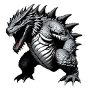 Kaiju No 8 tattoo design idea