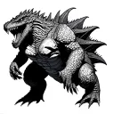 Kaiju No 8 tattoo design idea