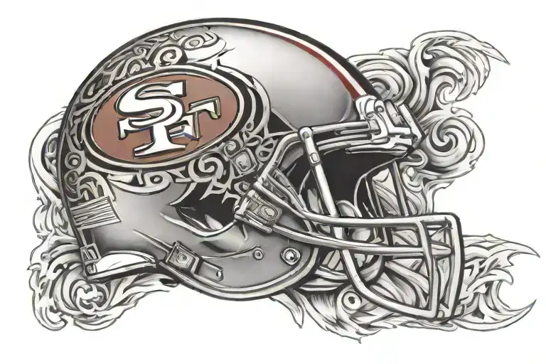 49ers logo tattoo design idea