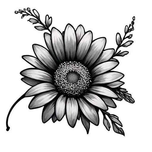 Daisy Chain tattoo design idea