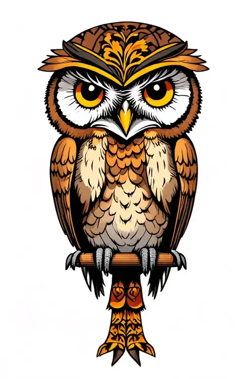 see no evil speak no evil hear no evil owl tattoo design idea