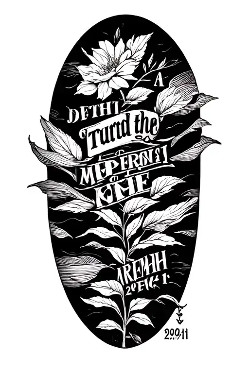 I want a simple half sleeve tattoo representing the biblical verse jeremiah 29:11 tattoo design idea