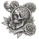 overthinking tattoo design idea