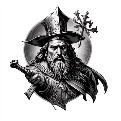 saint florian tattoo design idea