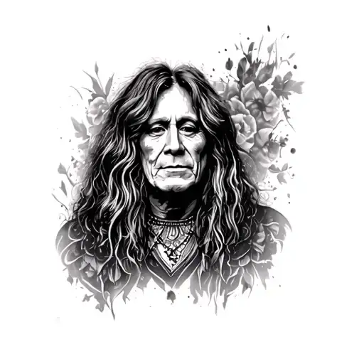 Janis Joplin tattoo design idea