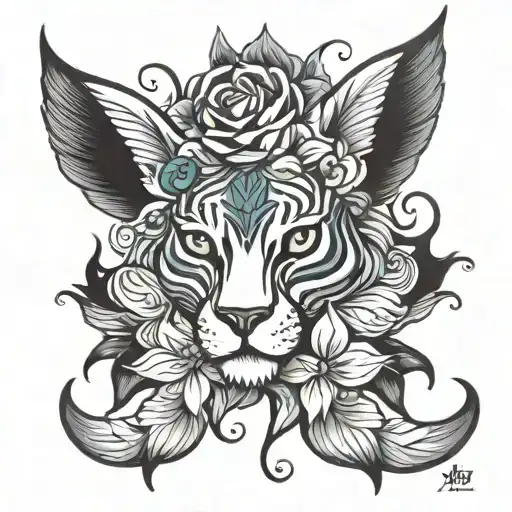 role tattoo design idea