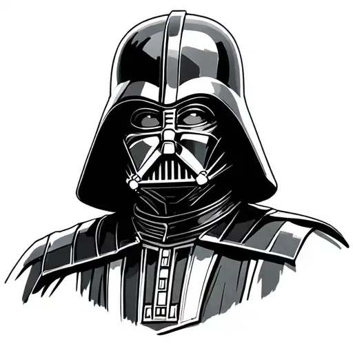 Anakin Darth Vader tattoo design idea