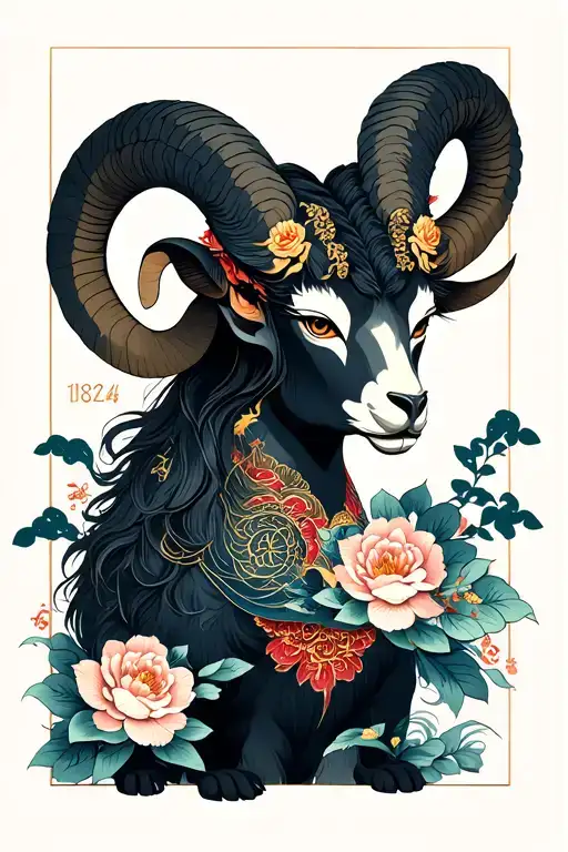 birth date 18 04 2006 zodiac sign aries tattoo design idea