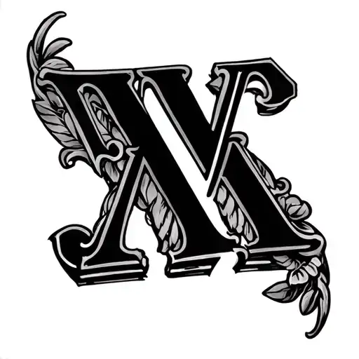 1984 Roman Numerals tattoo design idea