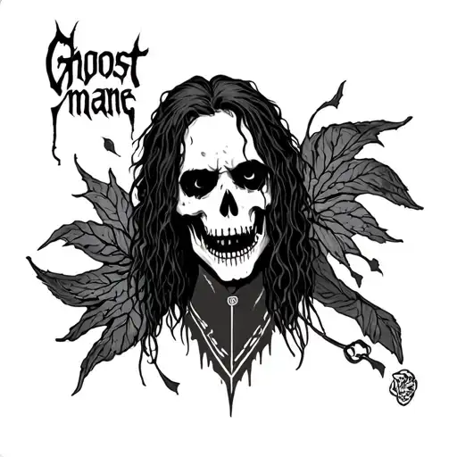 ghostemane tattoo design idea