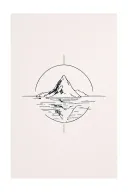 Antarctica tattoo design idea