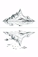 Antarctica tattoo design idea