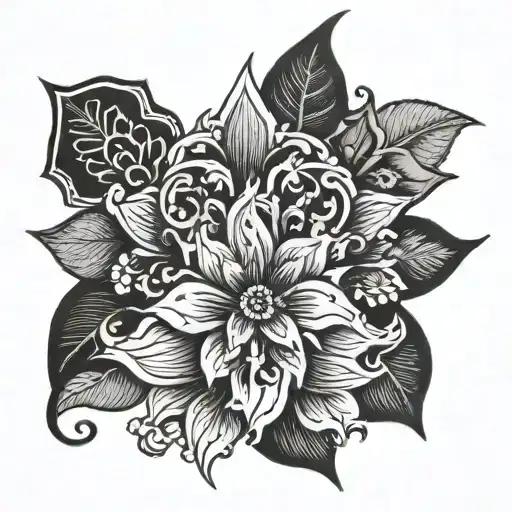 Blessed tattoo design idea