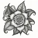 Blessed tattoo design idea