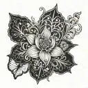 Blessed tattoo design idea