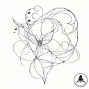 powder echo tattoo design idea