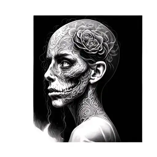 Schizophrenia tattoo design idea