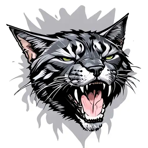 DODGE HELLCATS tattoo design idea